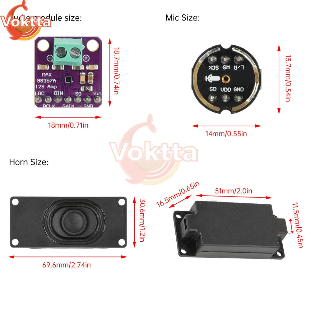 Scheda di programmazione scheda di sviluppo ESP32-S3 N16R8 Xiaozhi AI macchina per chat vocale intelligente con kit combinato OLED da 0,91 pollici