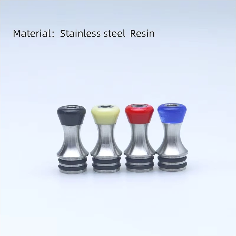 510 قطرة تلميح MTL الفولاذ المقاوم للصدأ الاكريليك الراتنج القش المشتركة #3