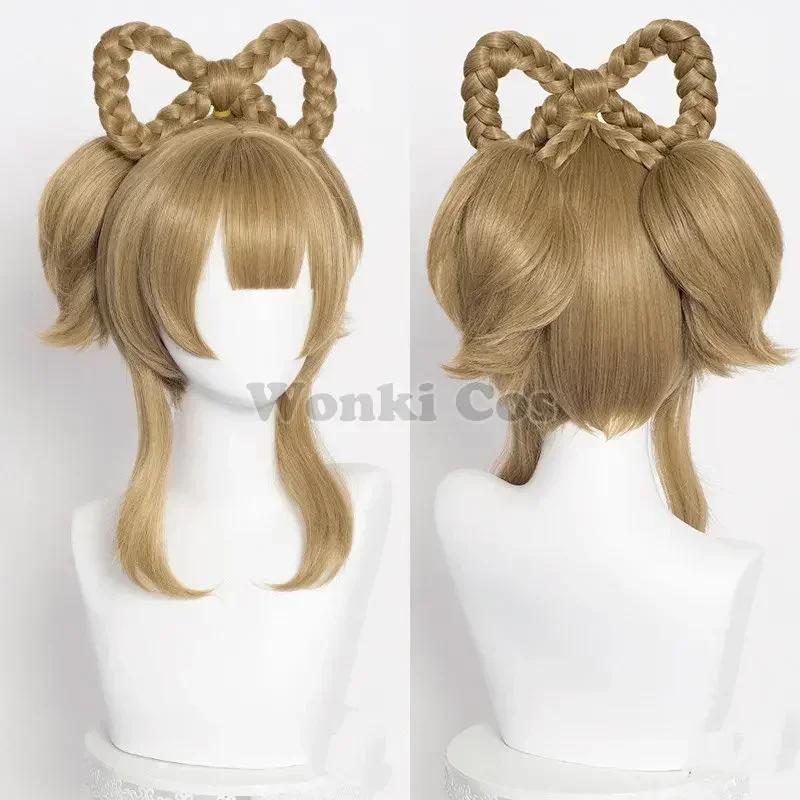 Yaoyao przebranie na karnawał peruka Loli kostiumy dziewczęce gra Impact Yao Yao Cosplay plecak torba dla lalek kostiumy imprezowe pełny zestaw