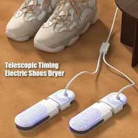 Portable Electric Shoes Dryer Deodorizer with Heat Dehumidifier Device Timer Heater Eliminate Odor UV Shoe Drying Household
