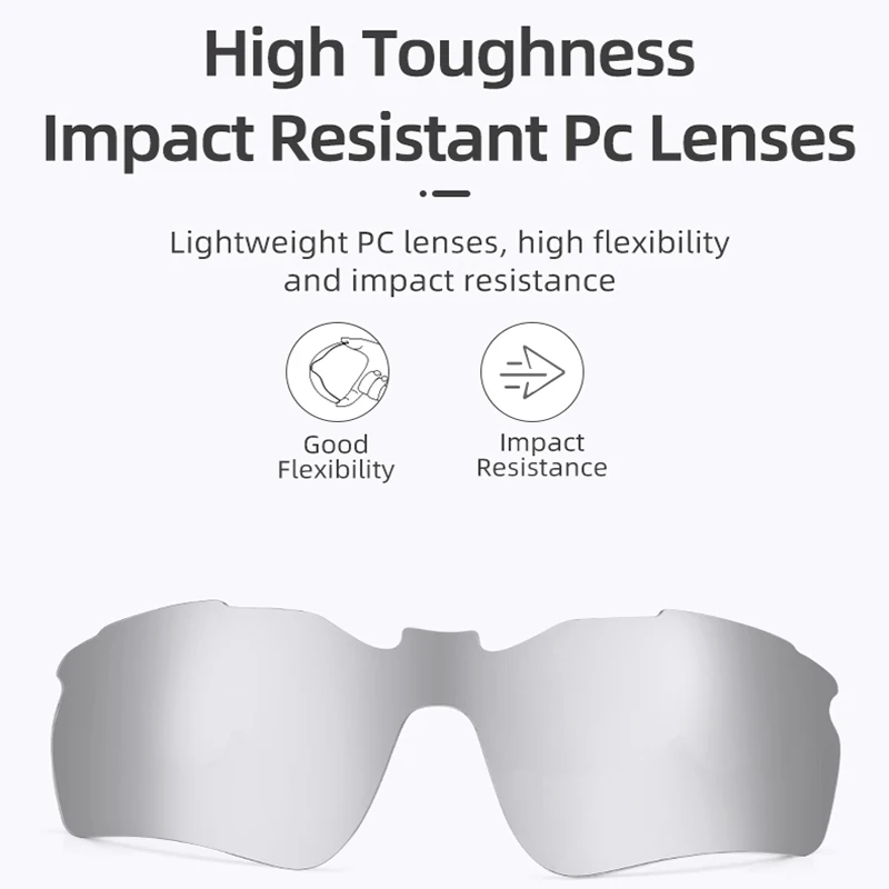 ROCKBROS Photochromic Cycling Glasses Bicycle Outdoor Sports Sunglasses Discoloration MTB Road Bike Goggles Eyewear Anti Glare