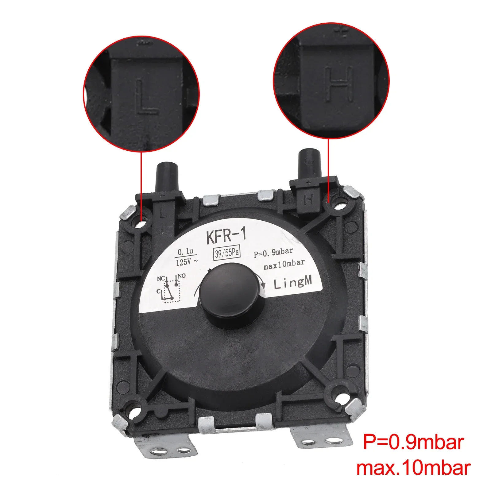 

Переключатель переменного тока V Hz S, переключатель давления воздуха, запасная часть, серебристый, долговечность, выхлопной водонагреватель, диапазон высоких температур