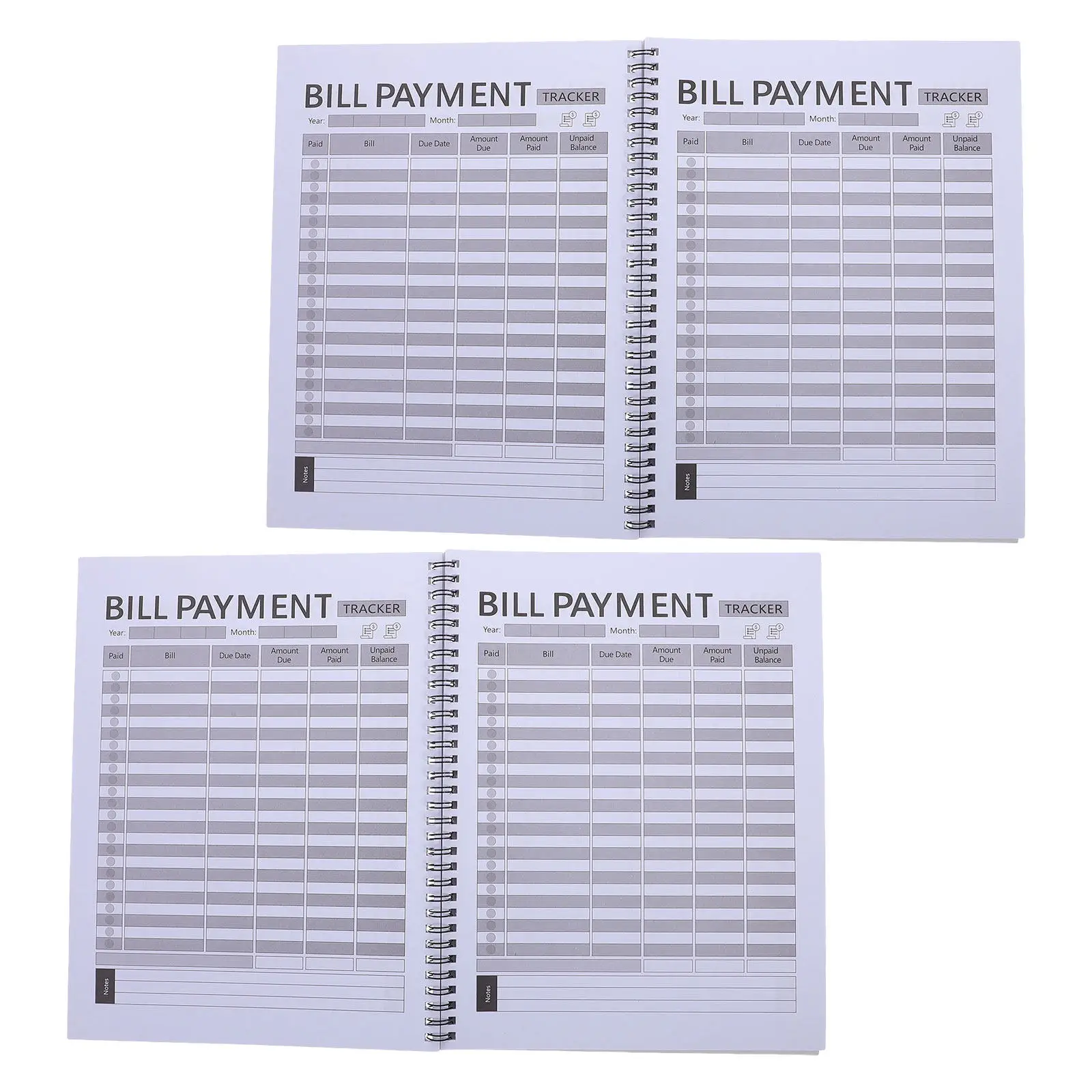 2pcs-monthly-bill-pay-organizer-budget-planner-financial-tracker-notebook-personal-expense-budget-book-financial-planner