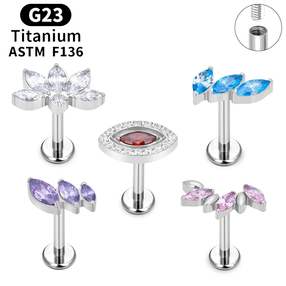 G23 Titanium Ear Pi…