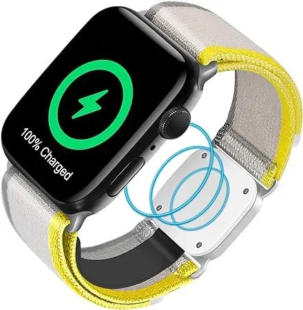 Wireless charging strap suitable for Apple's full range of portable watch models, wireless charger for watches