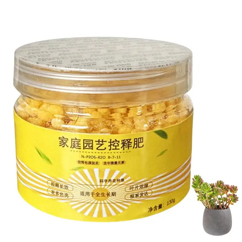 Fertilizante de liberación lenta controlado especial de 120 días para plantas suculentas, fertilizante granular nutritivo universal para plantas en macetas