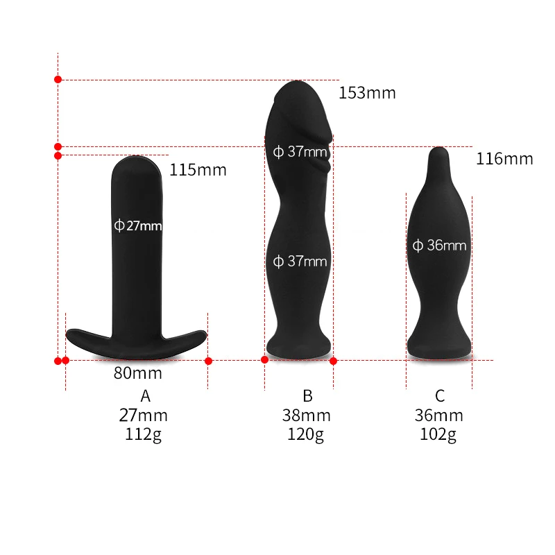 Inflatable Anal Dildo Plug Expandable Butt Plug with Pump Sex Toys for Women Men Anal Dilator Massager Adult Products Silicone