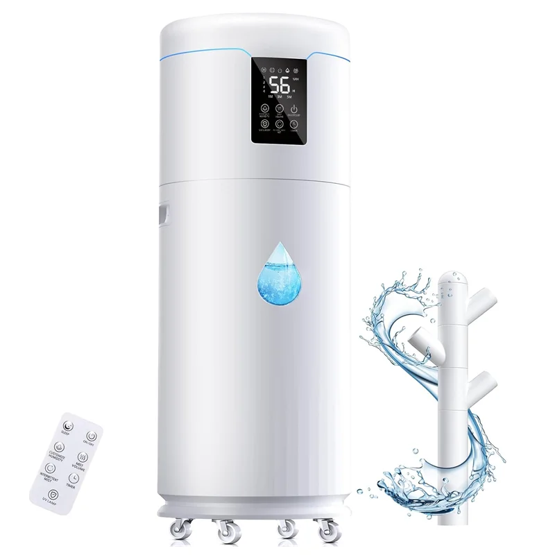 

Увлажнитель воздуха 17л 2000 мл/ч, промышленный домашний ультразвуковой генератор воздушного тумана, портативный диффузор, бытовой и коммерческий