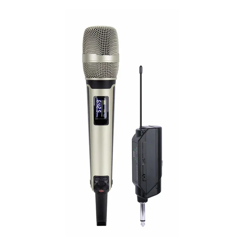 NIEUWE SKM9000 Universele Draadloze Microfoon Draagbare UHF Microfoon voor Smartphone Computer Podcasting 2025 Youtube Karaoke Hot Koop
