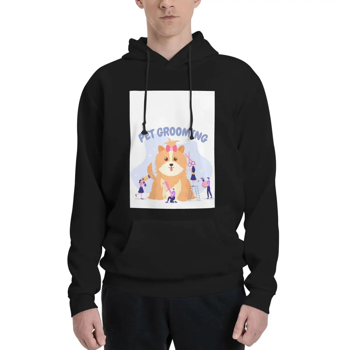Pet Grooming For Dogs And Cats Hoodies Men Women Casual Pullover Sweatshirt Fashion Long Sleeve Streetwear Autumn Winter