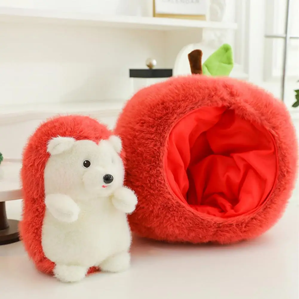 Hedgehog Plush Toy Stuffed Animal Plush Pillow Soft Throw Pillows Lovely Hedgehog Toy Home Decoration Gift for Kids