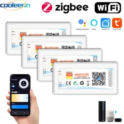 Tuya Zigbee Wifi LED Controller Smart Dimmer 5V 12V 24V LED Strip Light DIM CCT RGB RGBW Alexa Google Home APP Remote Control