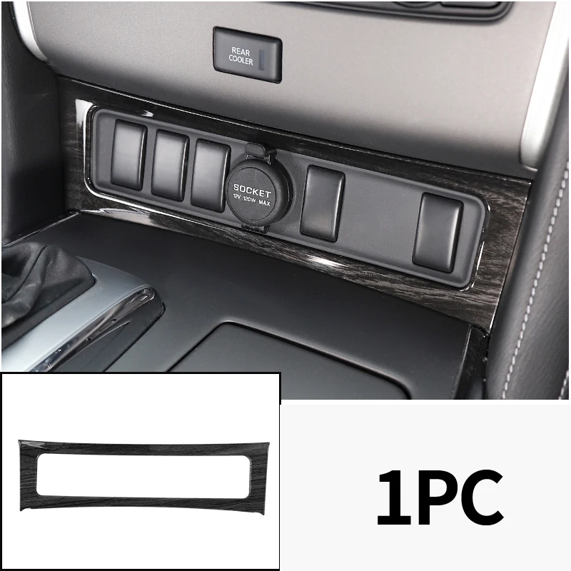 1pc for Nissan PATROL Y62 2017-2020 Cigarette Lighter Panel Decorative Frame