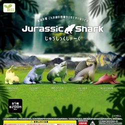 Yell Japan Gashapon Capsule Toy Figurine Cute Shark Dinosau Great White Shark Action Figure Miniature Model Anime Doll Gift