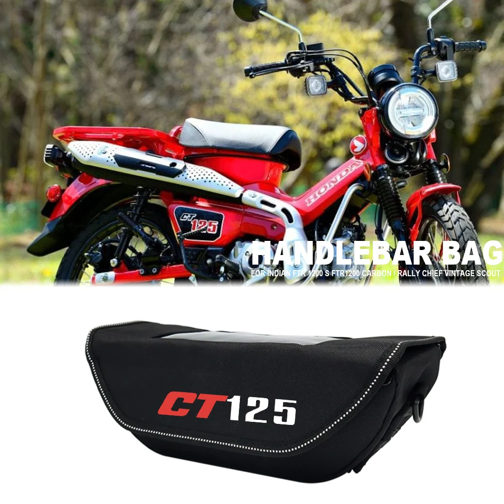 

For Hunter Cub CT125 2019 2020 2021 Motorcycle Waterproof And Dustproof Handlebar Storage Bag