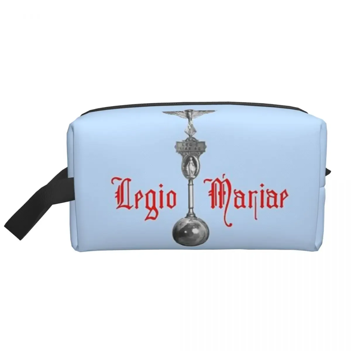 Legion Of Mary, Legio Mariae, Marijina Legija, Legione Di Makeup Bag for Women Travel Cosmetic Organizer Storage Toiletry Bags