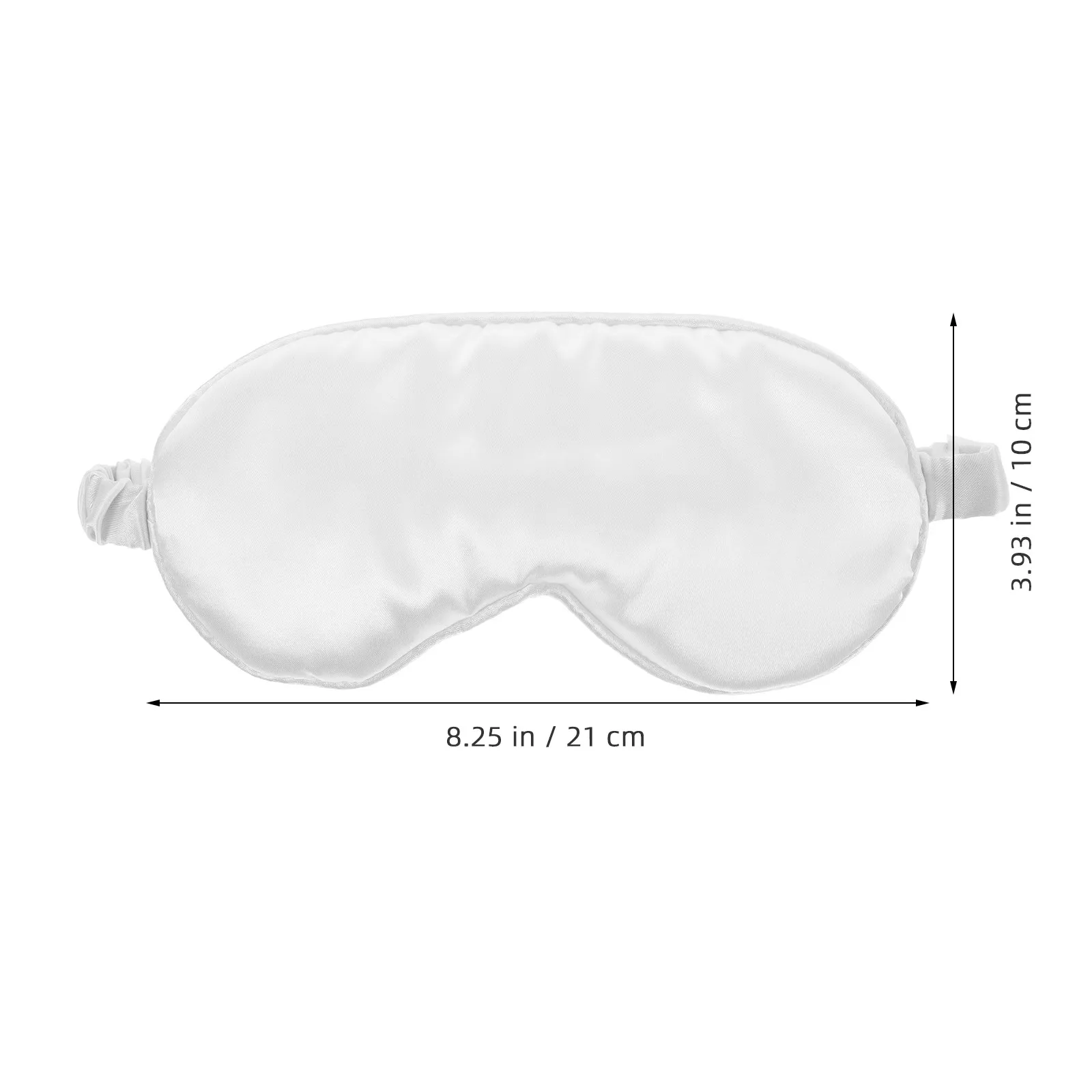 1Pcs Silk Eye Round Shading Comfortable Facial Relief Sleep Aid for Men Women Home Office Hotel Train Airplane Use