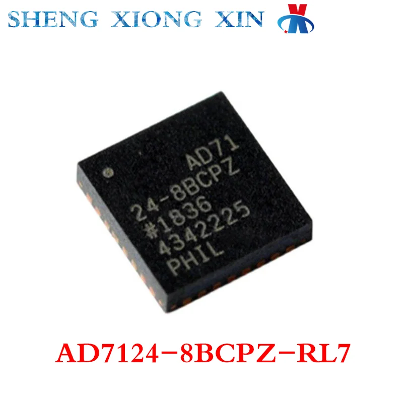 

5pcs/Lot 100% New AD7124-8BCPZ-RL7 LFCSP-32 Analog-to-digital Converter Chip ADC AD7124-8BCPZ AD71 Integrated Circuit