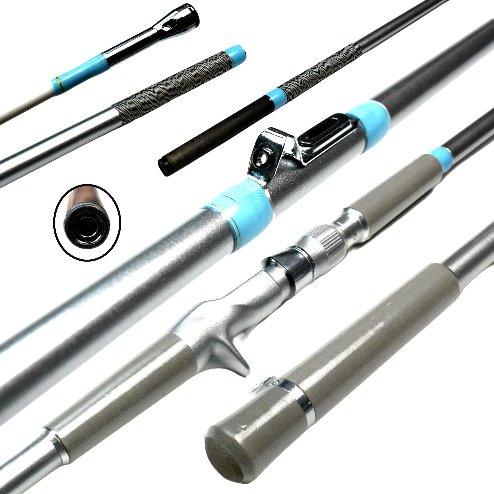 

YJTY80 Carbon Telescopic Shooting Stick Throwing Rod/Surf Rod Hot Sale Freshwater Carp Fishing Spinning Rods Rivers Lakes