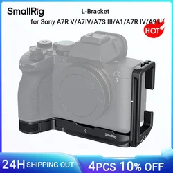 SmallRig L-Bracket for Sony Alpha 7R V / Alpha 7 IV / Alpha 7S III / A1 / Alpha 7R IV / A9 II with 1/4