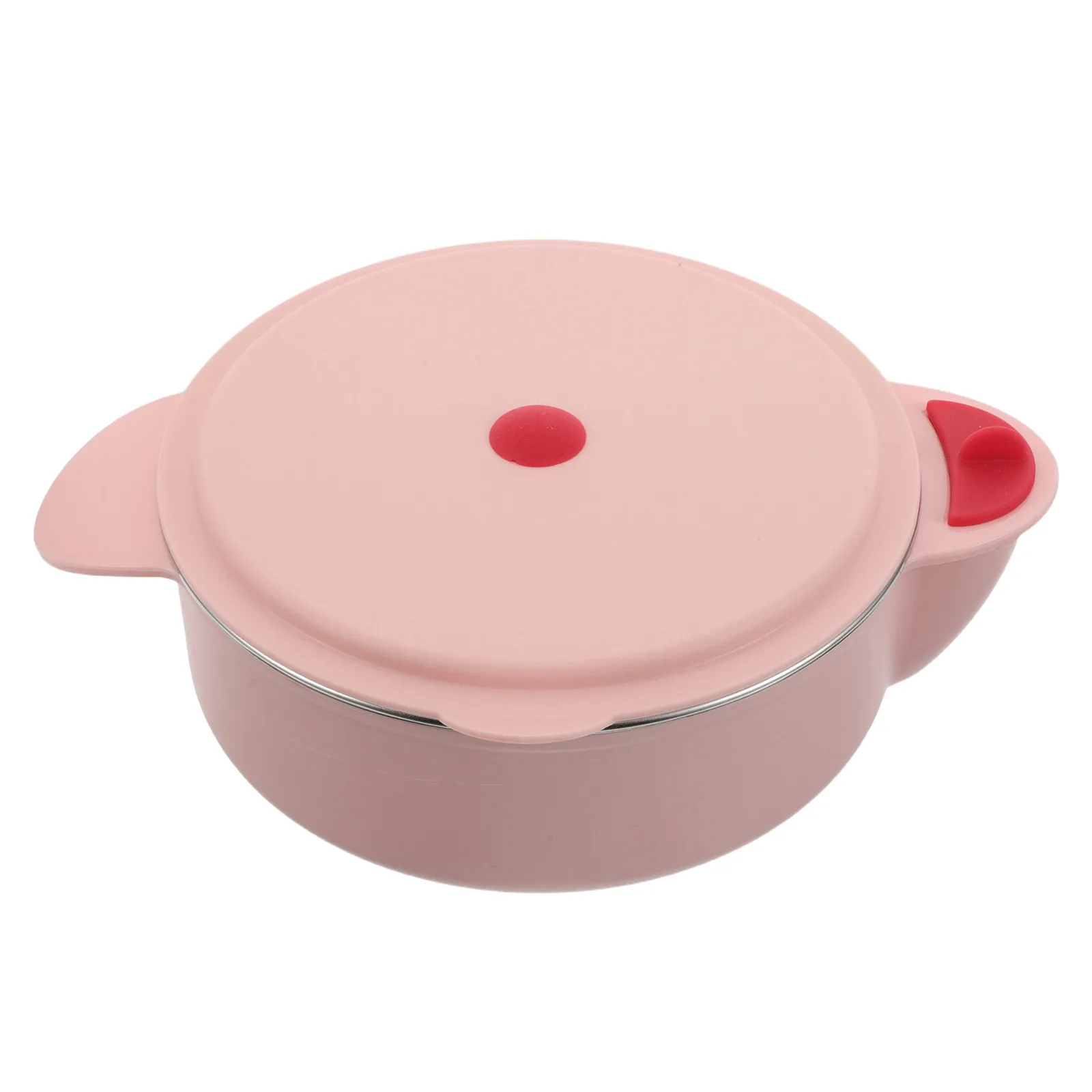 

Детские миски из нержавеющей стали с крышками, нескользящие тарелки на присосках для малышей, разделенная посуда для кормления, контейнер для еды для младенцев