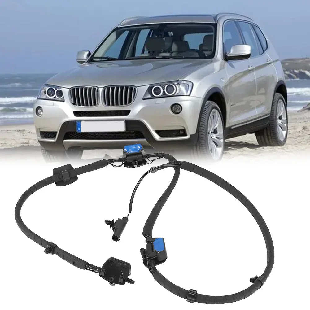 Front Windshield Nozzle Chain Window Washer Sprayer Jet System 61667289921 for BMW X3 F25 X4 F26 2011-2017 61 66 7213281