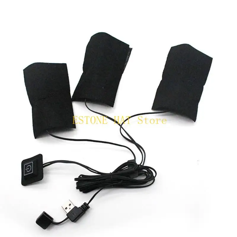 

49MF Легкий грелка для тела с USB-подогревом, жилет с быстрым нагревом для ношения в различных условиях окружающей среды