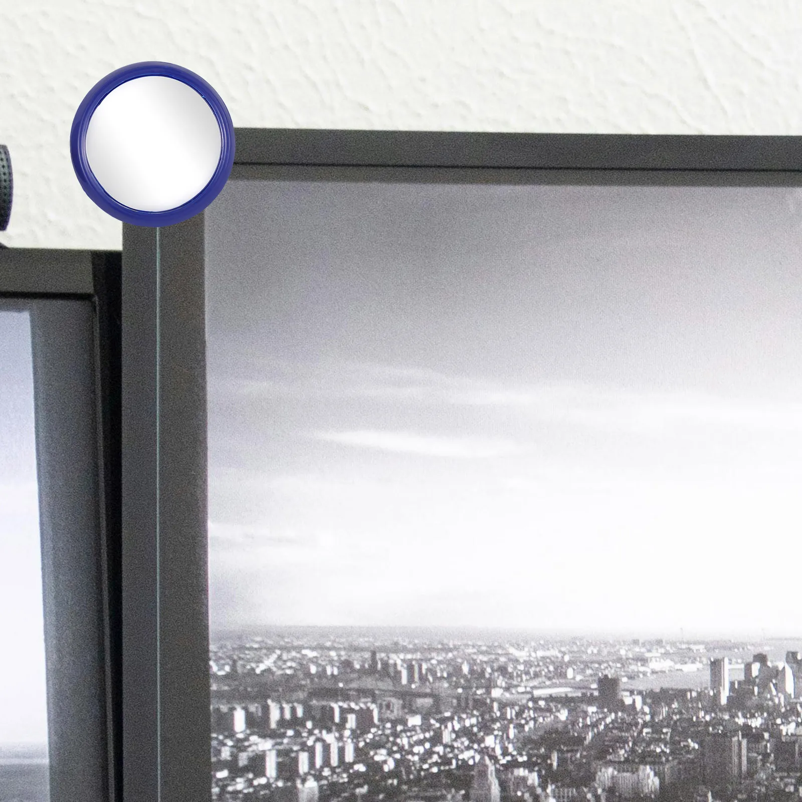 

2Pcs Cubicle Mirror for Laptop and Desktop Sturdy Trustworthy Accessory with Fashionable Element Cubicle Mirror