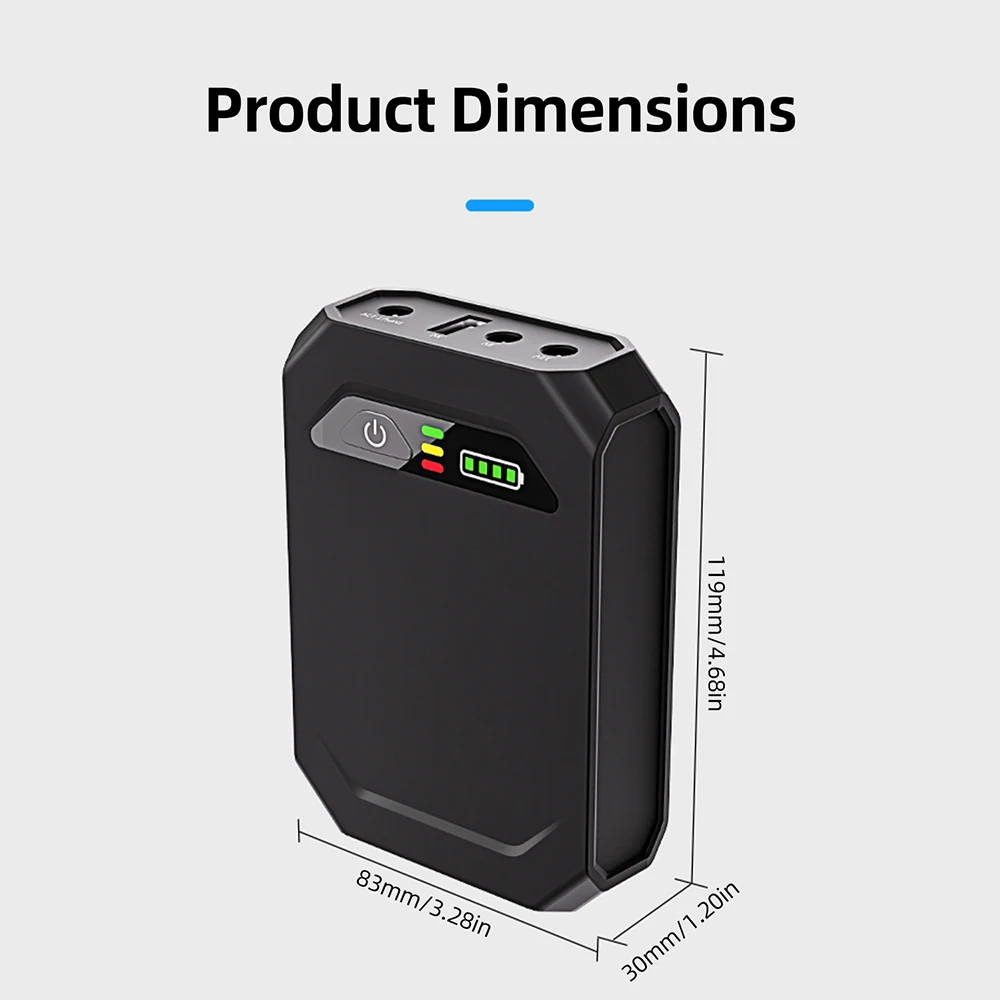 10400mAh USV-Notstromversorgung DC 12V 9V 5V Ausgang 18650 Abnehmbare Tragbare USV Unterbrechungsfreie Stromversorgung für WLAN-Router – Detail 10