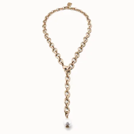 

2024 Original New Product Spain UNOde50 Jewelry European and American Style Chain Pearl Pendant Necklace Women High Quality Gift