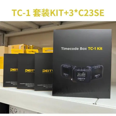 for DEITY TC1 TC-1 KIT Wireless Timecode Box Generator Microphone Time Coder Mic for Video Recording Time Code Living Streaming