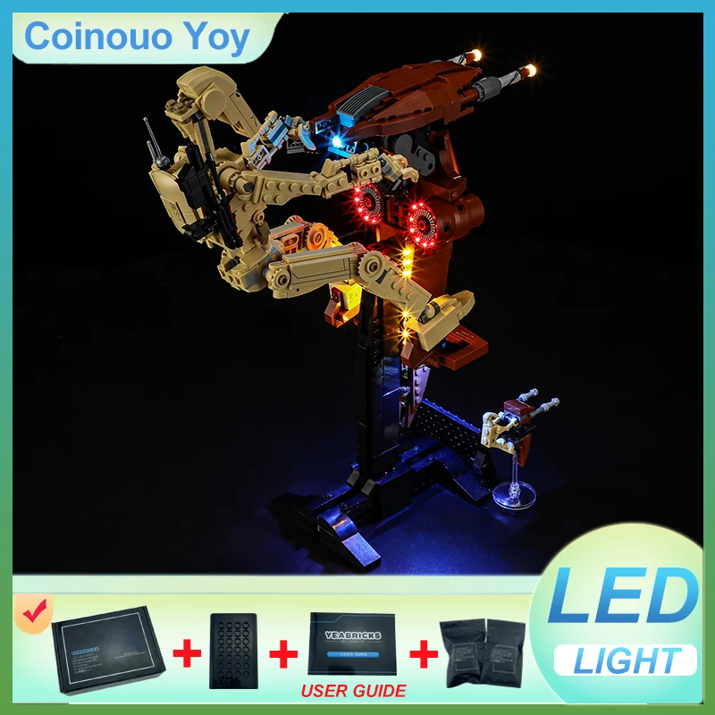 

LIGHT For LEGO 75428 Battle Droid with STAP Block DIY Toy (NO Blocks Model,Only LED Light) Light Set Kid Gift