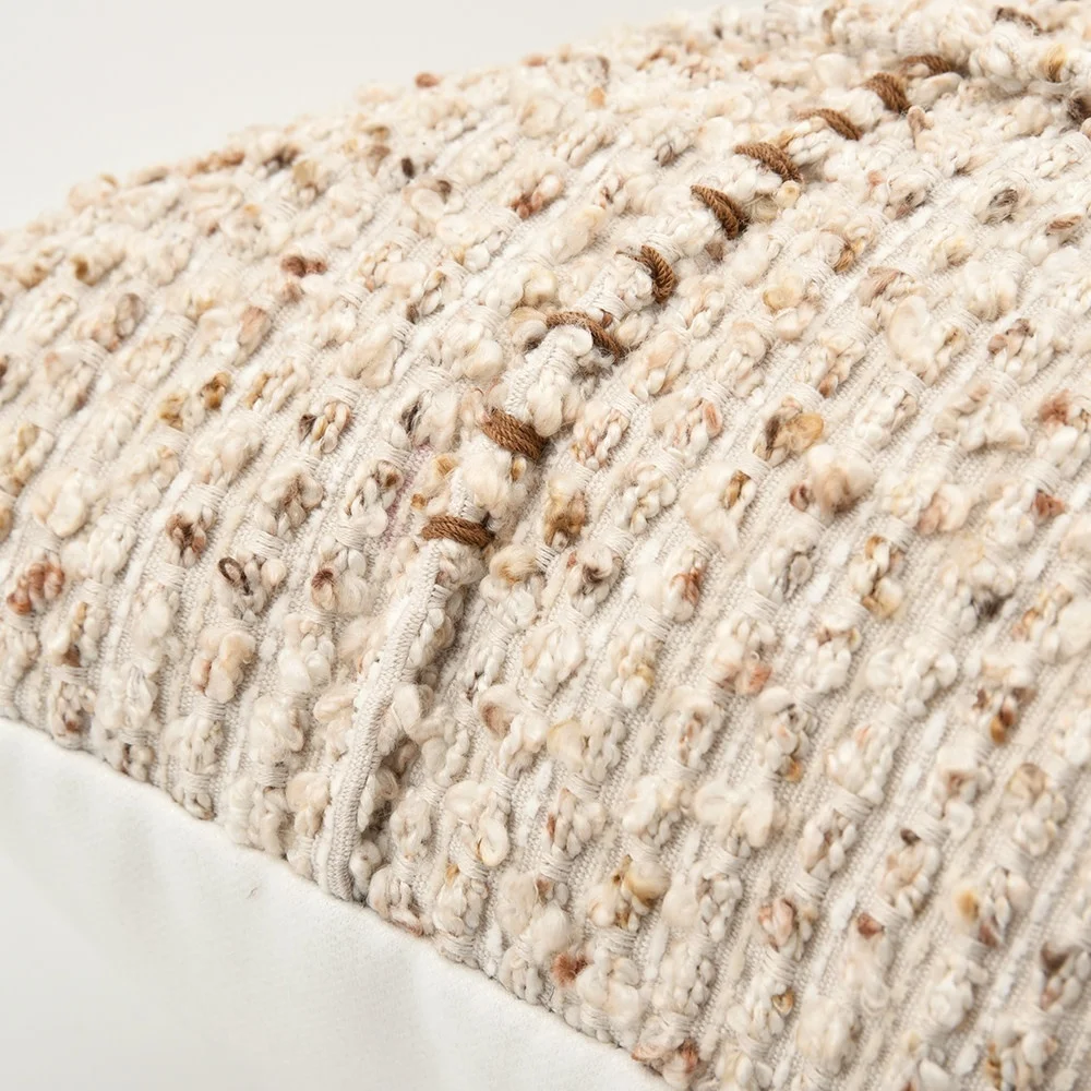 Ivory Geometric Pillows Modern Check Cushion Case Simple Luxury Square Decorative Pillow Cover For Sofa Chair Home Decorations