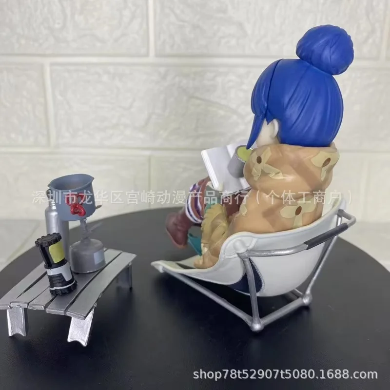 Figurka akcji Shima Rin z animacji kreskówkowej 2D - Piękna dziewczyna, ozdoba, kolekcjonerski model do zabawy, ręcznie robiony model do zabawek i hobby