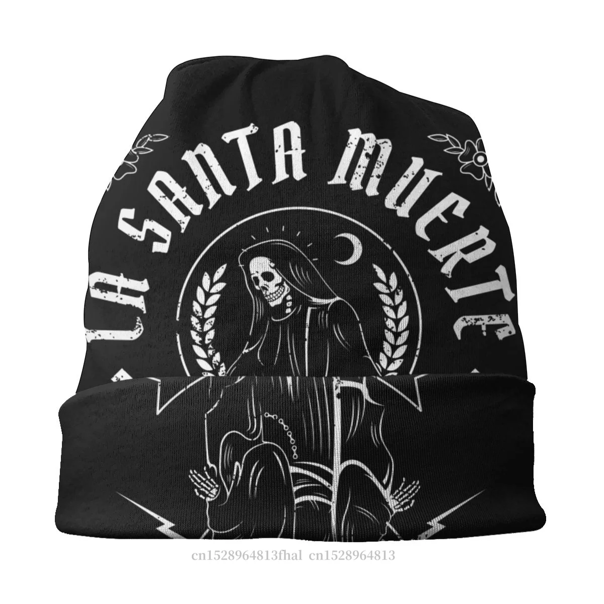 Sons Of Anarchy TV Outdoor Hats La Santa Muerte Thin Hat Bonnet Hipster Skullies Beanies Caps Men Women\'s Earmuffs