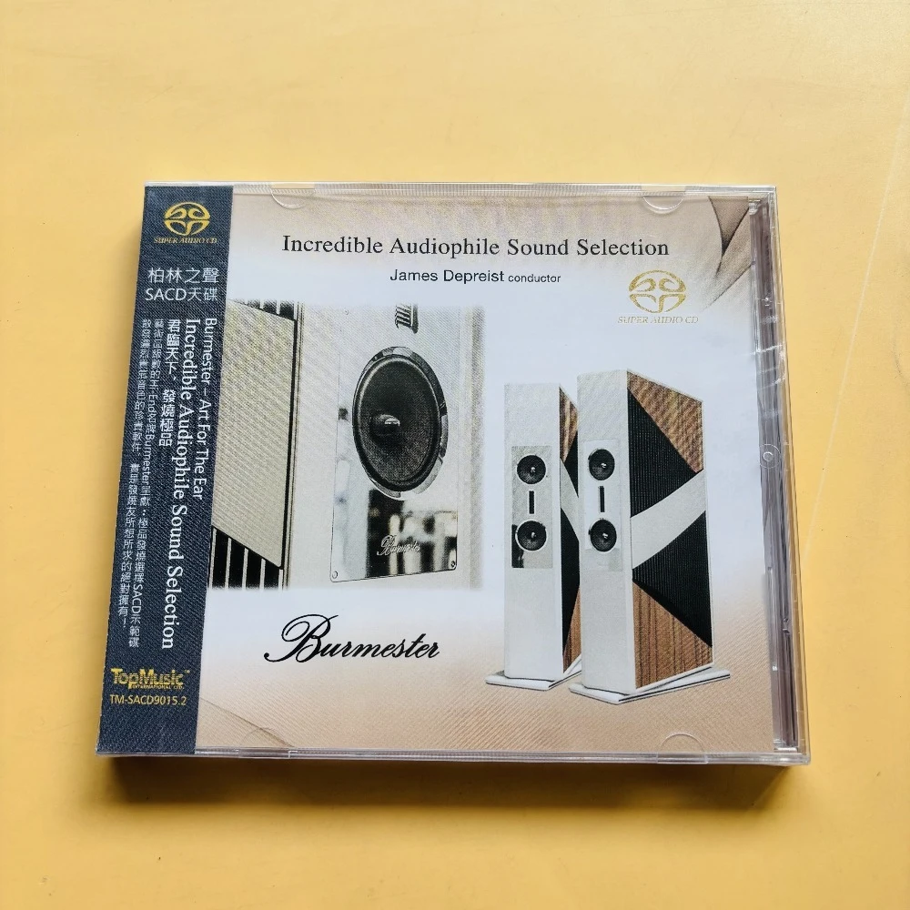 Burmester Seleção Incrível de Som para Audiophiles Disco de Demonstração de Referência Hi-End CD de Música Sem Perda