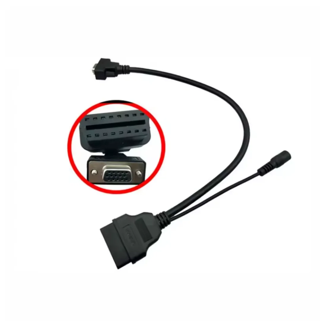 

Замена для Launch X431 OBD I, адаптер, переключатель, проводка, кабель, 16-контактный разъем «папа» на 15-контактный разъем, кабель для преобразования Bluetooth