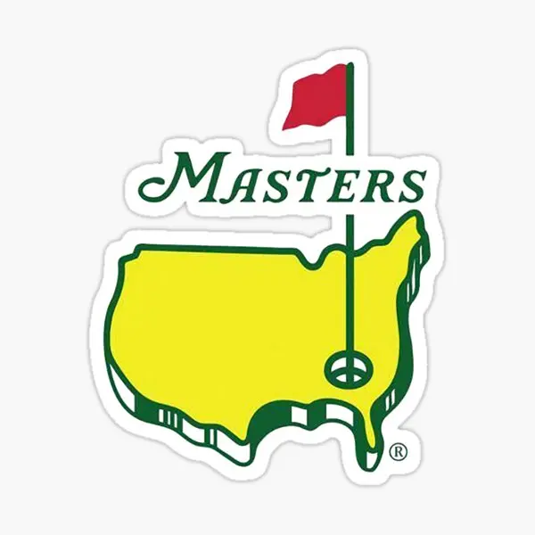 

Masters Golf Pga 10 шт. наклейки для мультяшного декора ноутбука оконный бампер аниме комната милый багаж искусство детский фон украшения