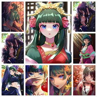 1PCS  Apothecary  Anime Diamond Drawing Kit Diamond Handmade Art Adult  Gift Home Decoration