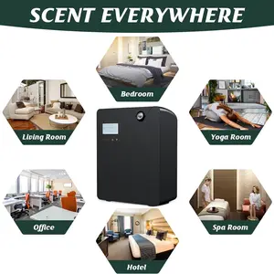 Home Aromatherapy Air Machine, ätherisches Öldiffusor ohne Wasser, intelligente Kaltluft, Bluetooth, WLAN -Technologie 8 Hauptverkaufsdiffusor mit Bluetooth - №6