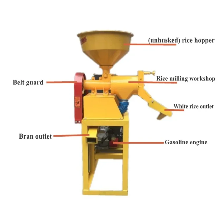 Commercial Large Capacity Small Rice Milling Machine/rice Mill