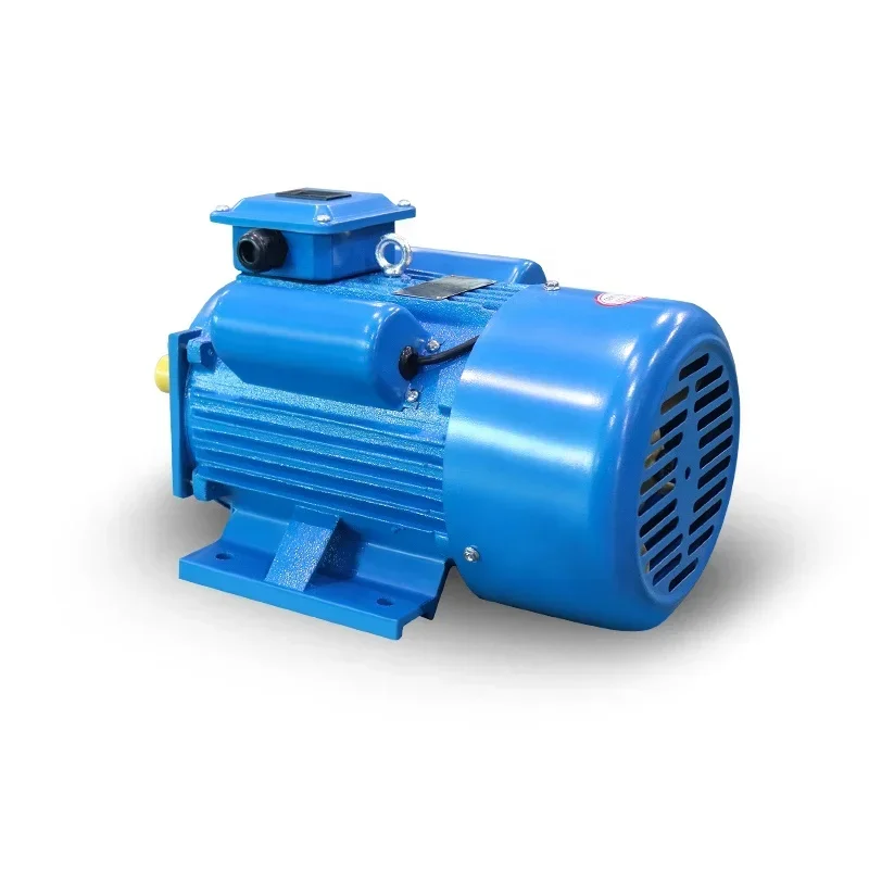 Alta eficiência 1HP-10HP 220V 220-440V do motor CA monofásico de YCL baixo ruído 3KW-5KW potência nominal