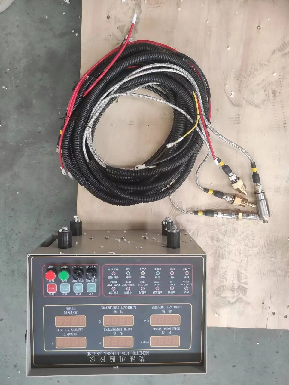 Cummins 6bt Boat Engine Control Panel Moitor with Sensor