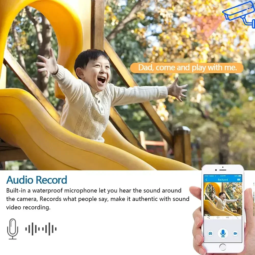 Tuya 8MP POE Network Surveillance Camera System Kit 4K 8CH NVR Kit Outdoor Waterproof Audio CCTV IP Dome Security Camera System