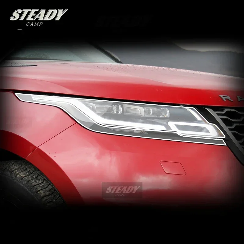 

For Land Range Rover Velar 2018-2022 2023Car Exterior Headlight Anti-scratch TPU Protective Anti-scratch Repair Film Accessories