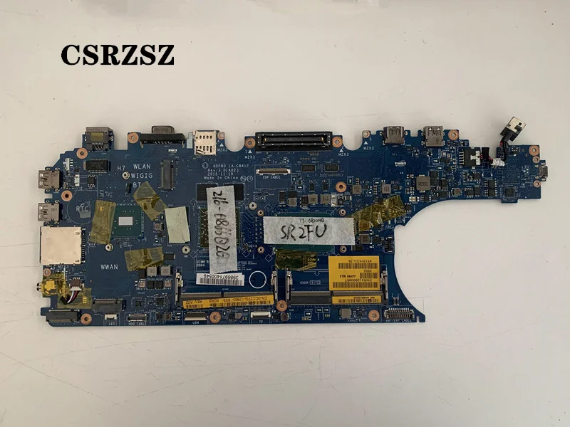 

CSRZSZ LA-C841P CN-0CC27G 0CC27G CC27G mainboard For Dell 5570 E5570 Laptop motherboard with i7-6820HQ CPU 100% test ok