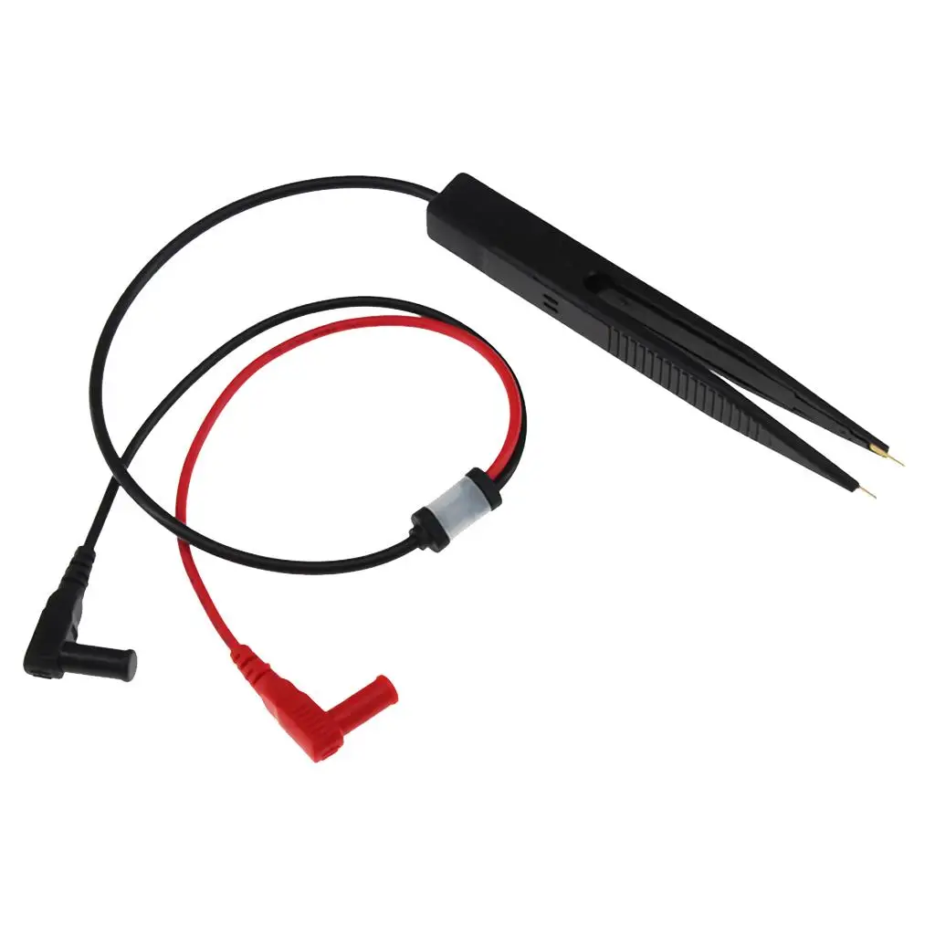 

Resistance Test Clip Tweezer Pen Holder Precise Component Measurement Multimeter Meter for SMD SMT Workshop