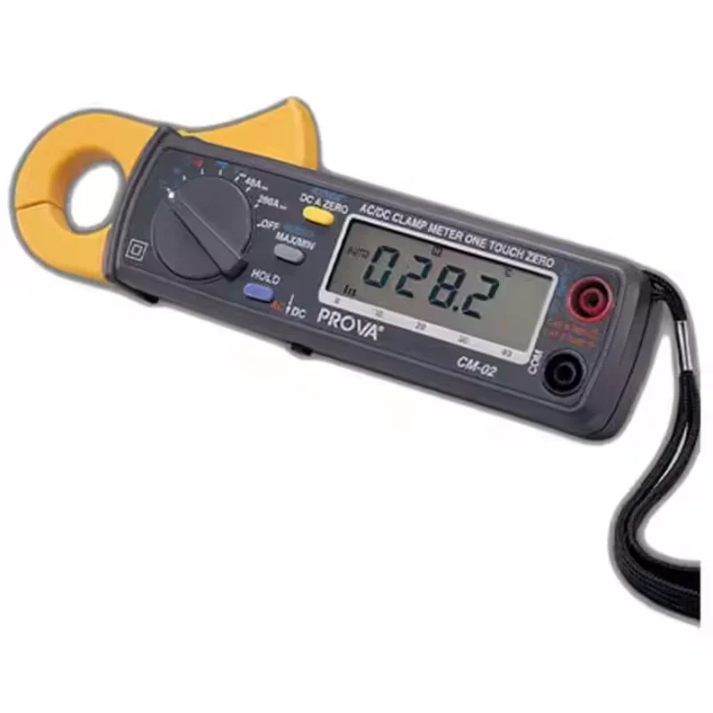 

Prova CM-02 AC/DC Clamp Meter Digital Clamp Meter with Auto-Power-off and Data Hold Functions