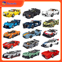 MOULD KING 27001-27016 Technical Car Building Toys The Sport Speed Racing Car Model With Display Box Assembly Bricks Gifts Kids