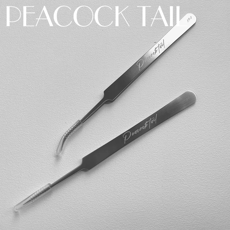 Matte Frosted Texture Tweezers Advanced sense tweezers make fan 3D 4D 5D 6D eyelashes perfect closure rate up 99.9%